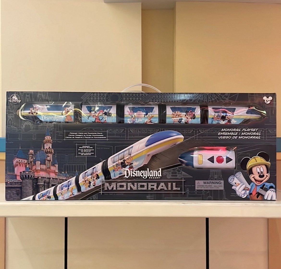 Disney Parks Disneyland Resort Monorail Playset New