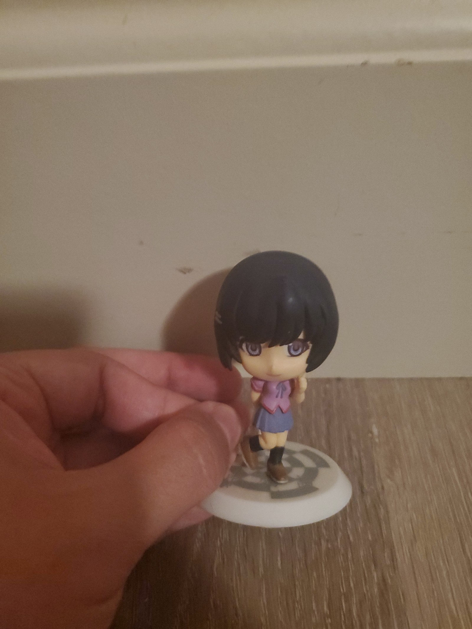 Nise Monogatari Tsubasa Hanekawa Chibi Kyun Chara Figure 2012 Banpresto Original