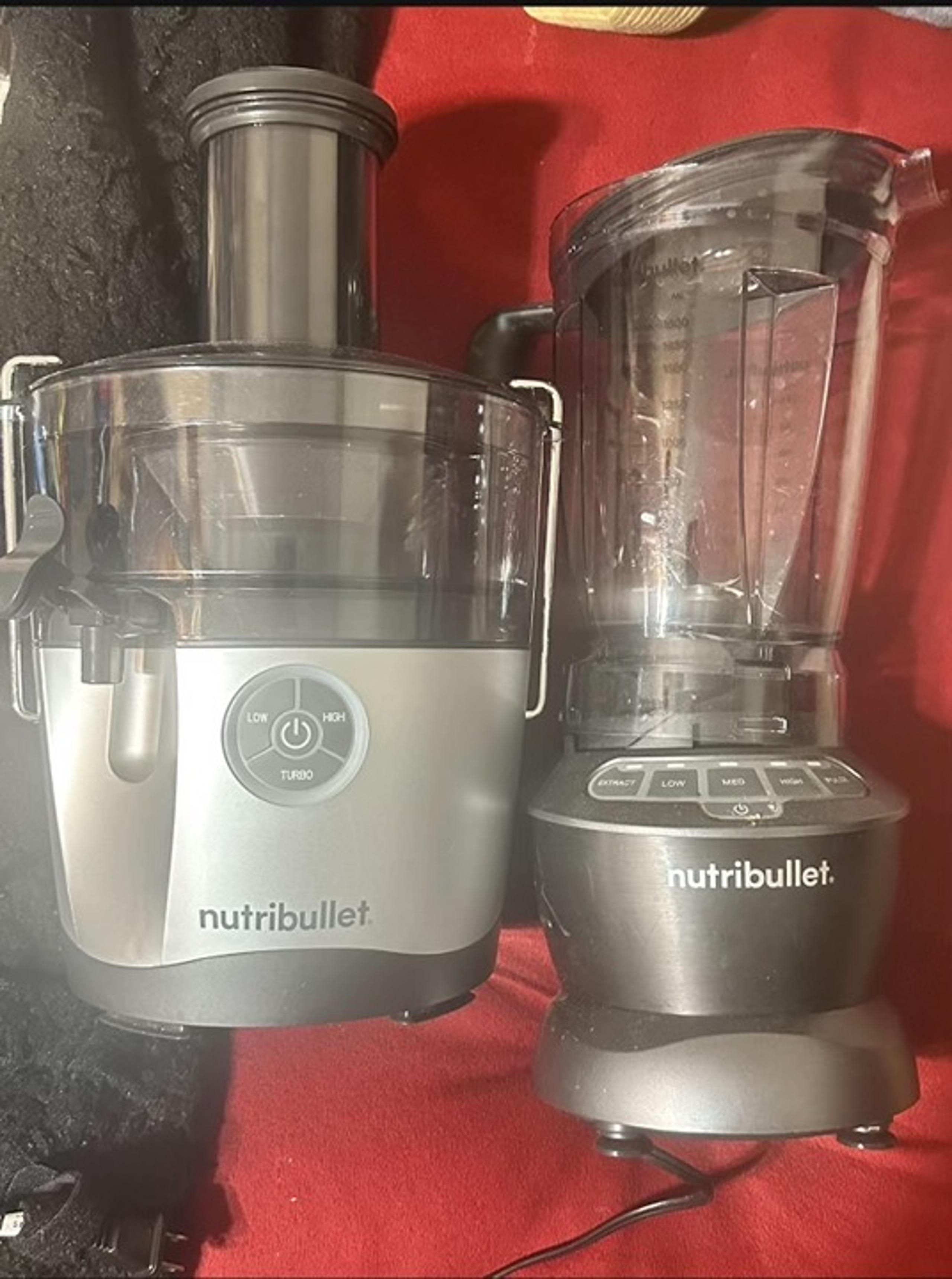 Nutribullet blender and juicer