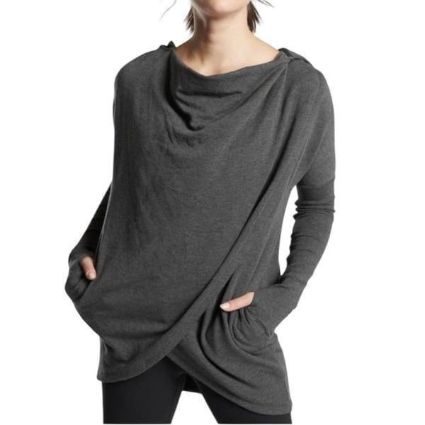 Athleta | PURANA WRAP SWEATSHIRT