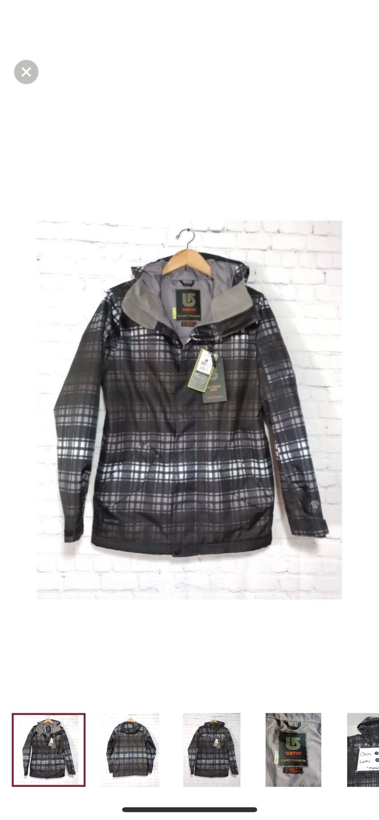 Men’s Burton Dryride TWC Tracker Snowboard / Ski Jacket | Size Small