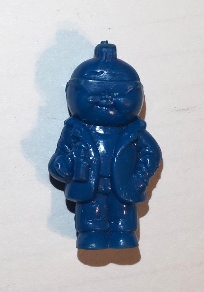 1986 Topps Chewing Gum Garbage Pail Kids Graffitti Petey Blue Figure