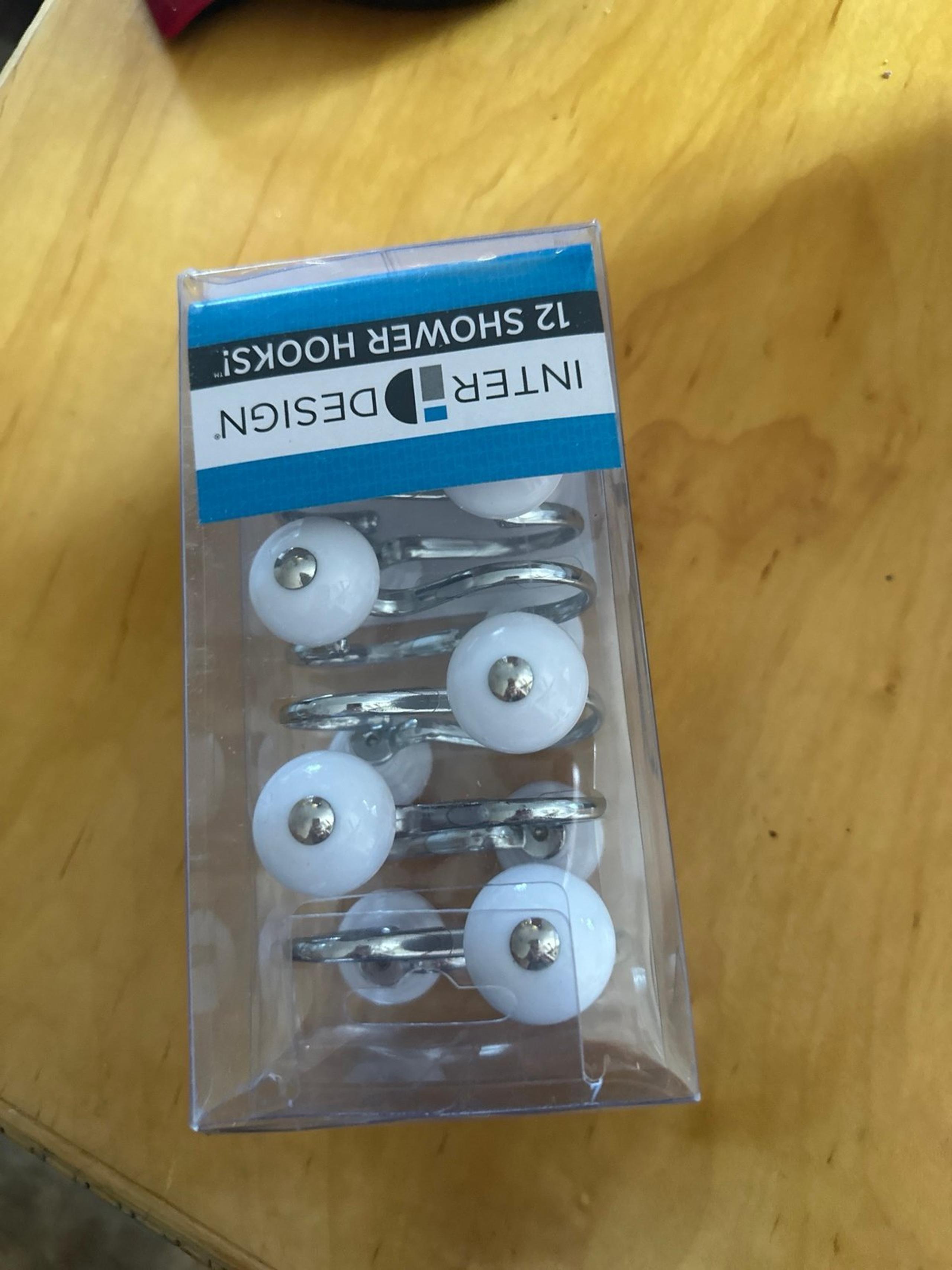 NEW SHOWER HOOKS
