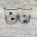 Valentines Xoxo Whiskey On The Rocks Glass Set Of Two New