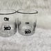 Valentines Xoxo Whiskey On The Rocks Glass Set Of Two New