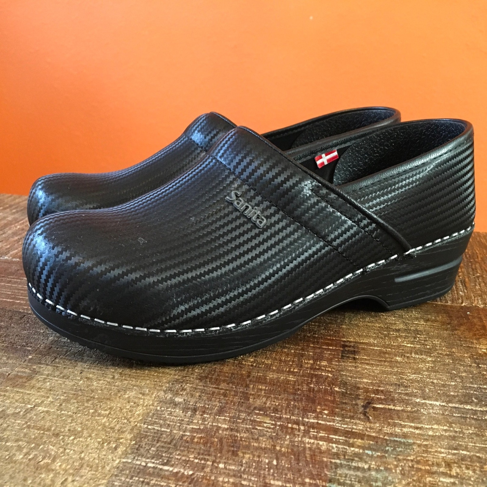 Sanita Professional Nursing Shoe Clog Black 40 8.5 - 9 Healthcare Nurselife