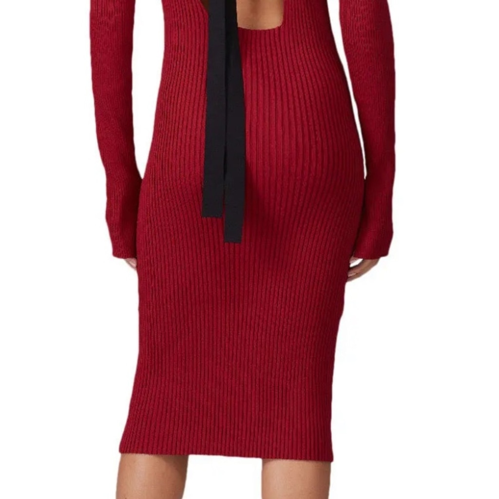 Jason Wu Off The Shoulder Sweater Dress Rent the Runway Preloved M 300