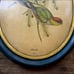 Vintage Plaster Art Print J Gould Love Birds, Chalk Ware Wall Plaque