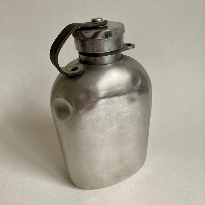 Vintage German MM79 Metal Canteen Military Army