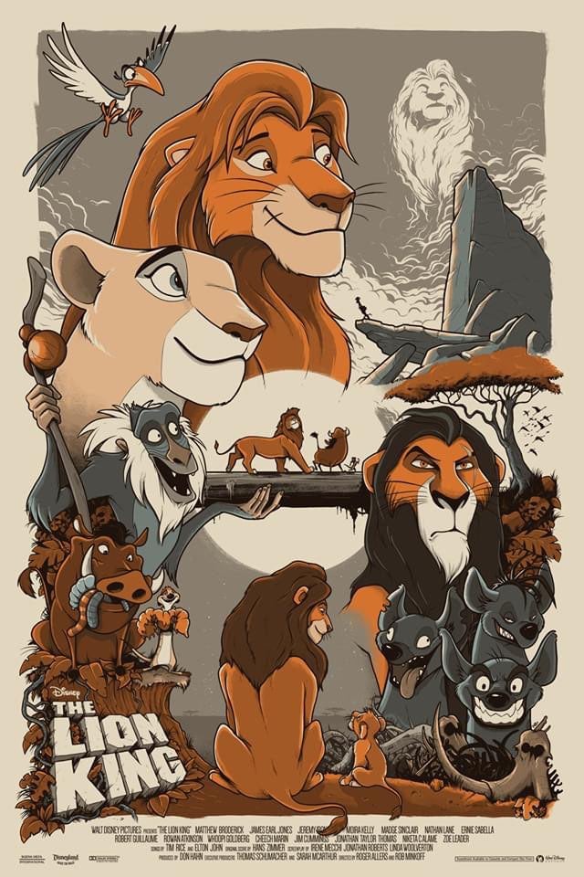 Mark Bell Lion King Poster