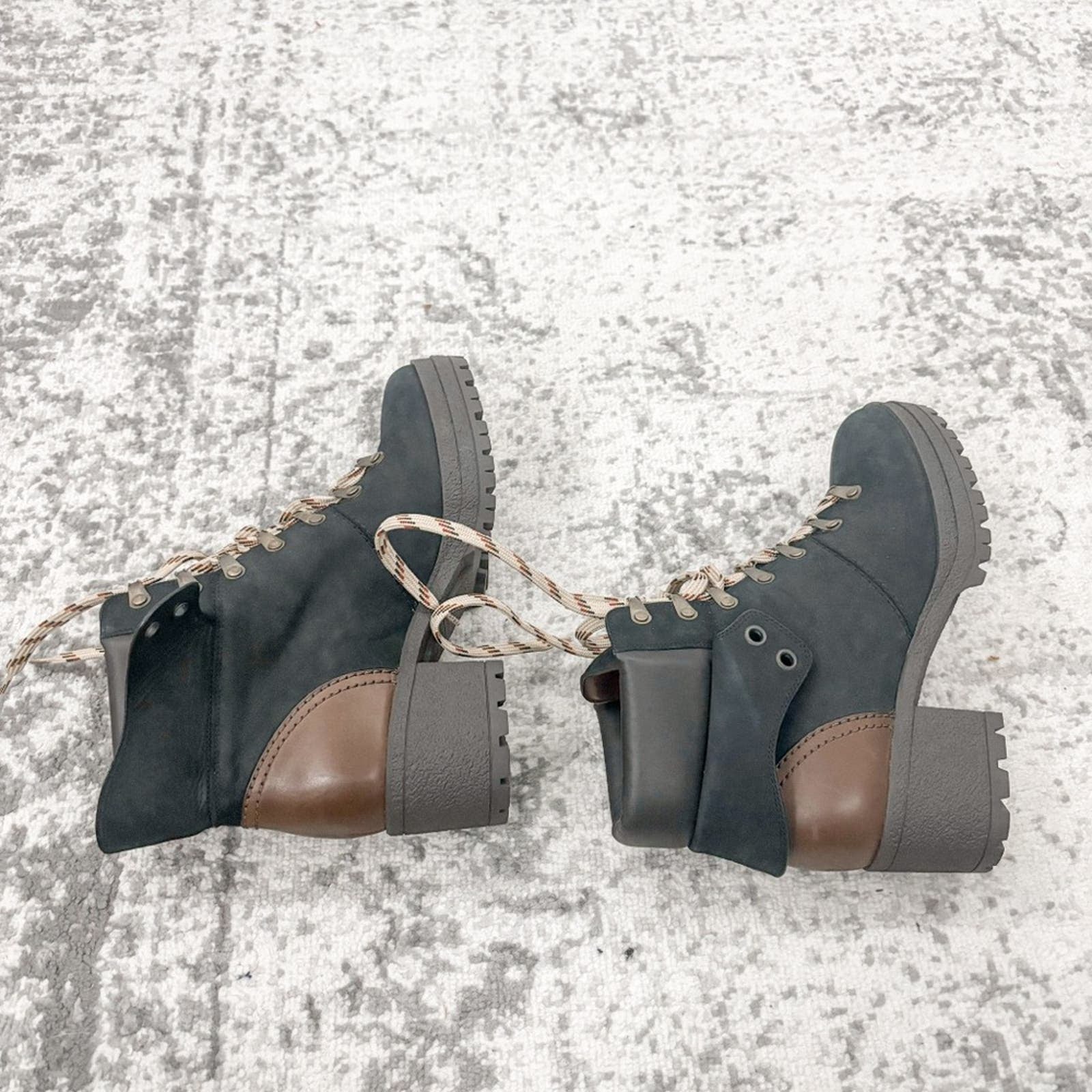 NEW See by Chloe Eileen Mid Heel 40mm Boots Leather Nero