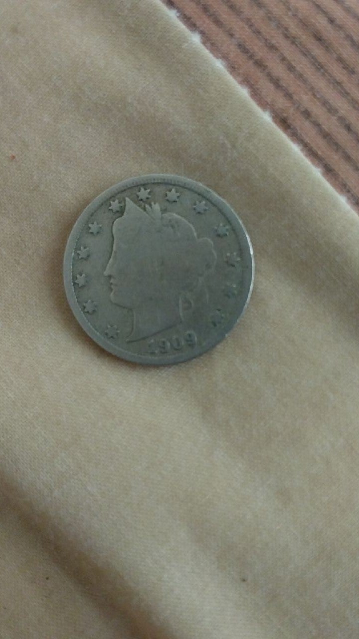Old 1909 coin