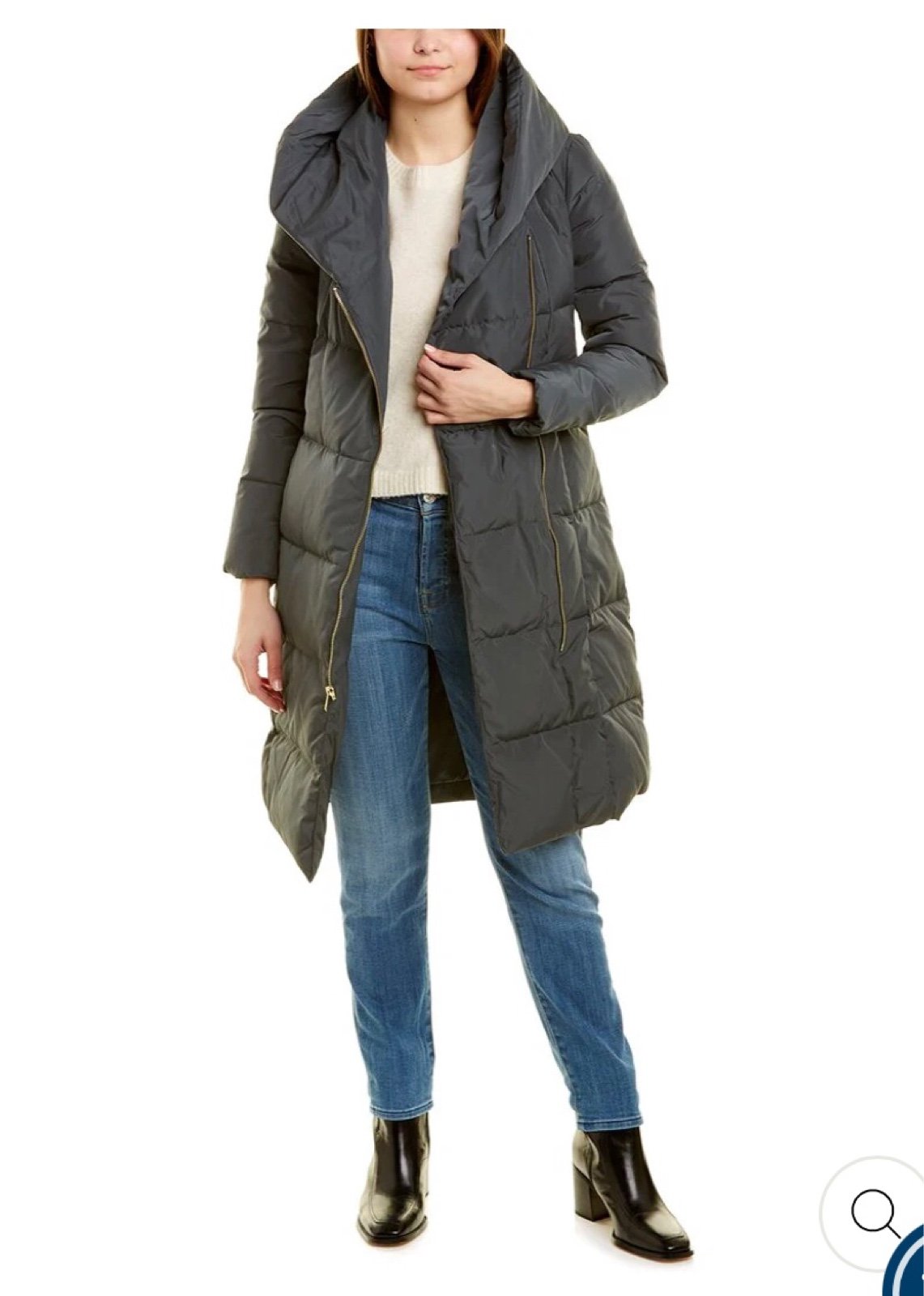 NWT COLE HAAN Signature Down Coat size Small