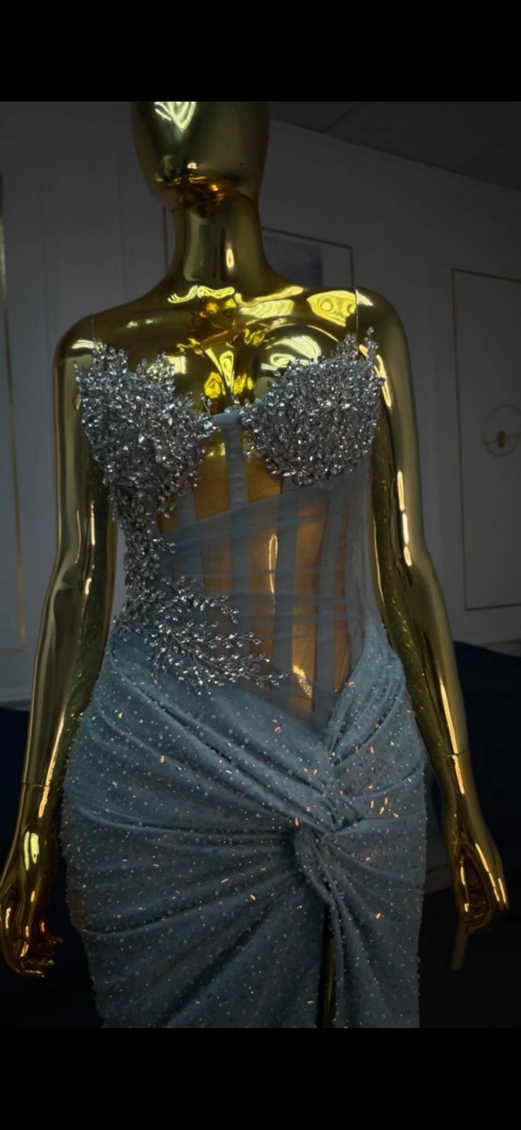 Custom made prom dress