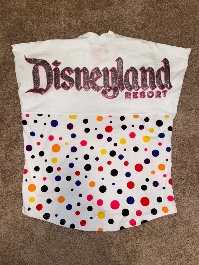 NWT Disney Polk a Dot Spirit Jersey - M