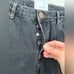 ONE TEASPOON WORN BLACK STEVIES LONG LENGTH BOYFRIEND SHORT size 27