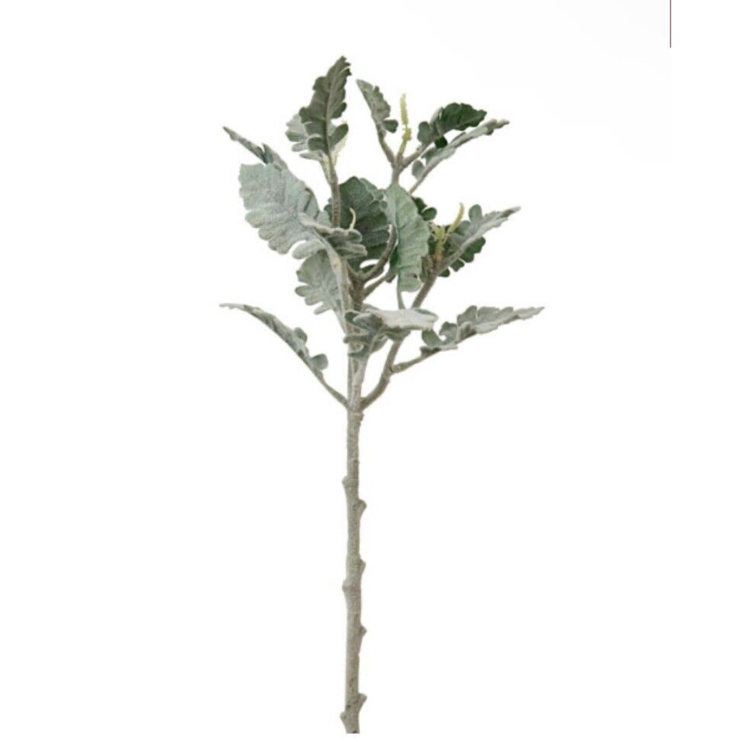 Artificial Dusty Miller Spray 19.5” - Box of 2