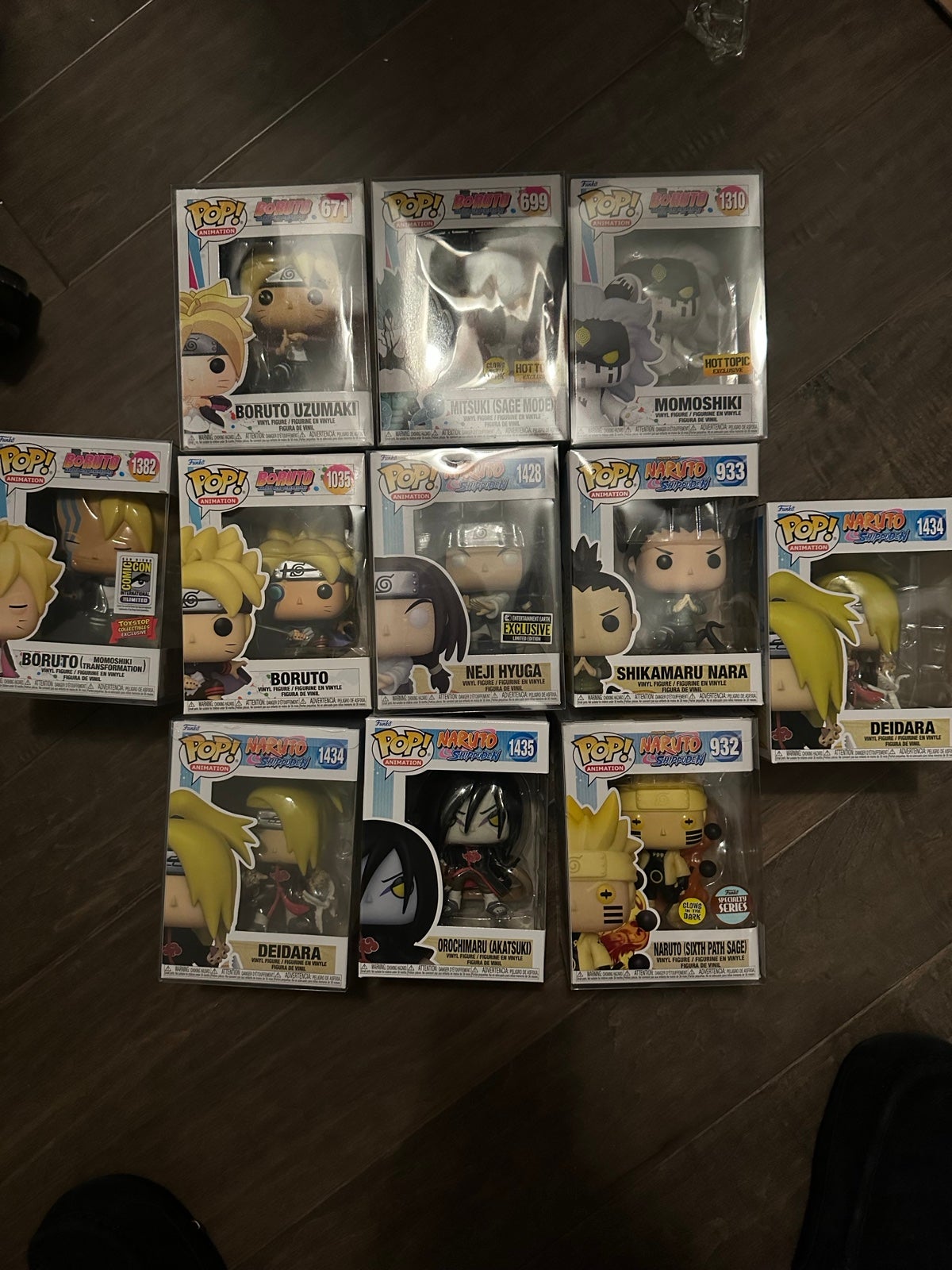 Naruto Boruto Funko Lot