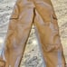 Aritzia pants leather camel 8