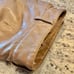 Aritzia pants leather camel 8