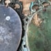 Vintage / ATQ Ornate Patina Convex Bubble Glass Matching Italian Frames 9.5x12