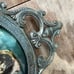 Vintage / ATQ Ornate Patina Convex Bubble Glass Matching Italian Frames 9.5x12