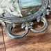Vintage / ATQ Ornate Patina Convex Bubble Glass Matching Italian Frames 9.5x12