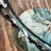 Vintage / ATQ Ornate Patina Convex Bubble Glass Matching Italian Frames 9.5x12