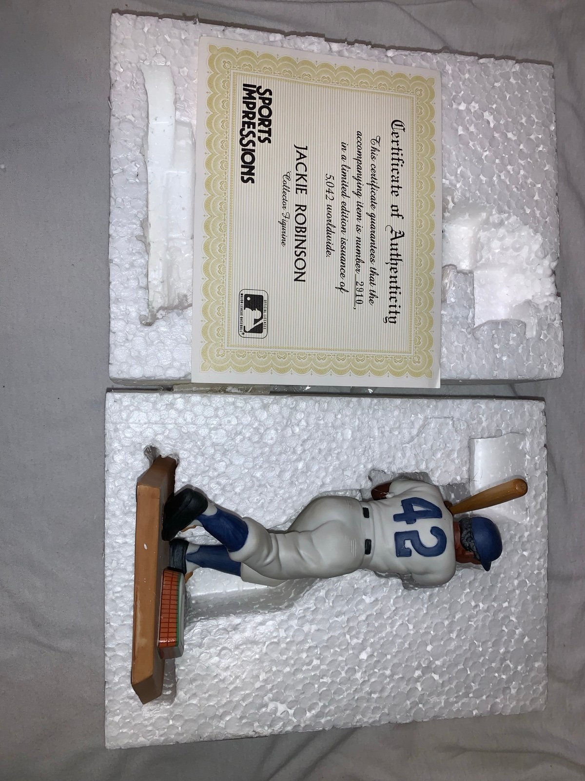 Jackie Robinson 1989 Sports Impressions Boys Of Summer Porcelain Figure