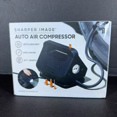 Sharper Image Auto Air Compressor Car Bike Tires Balls 12v DC Car Plug in 120PSI