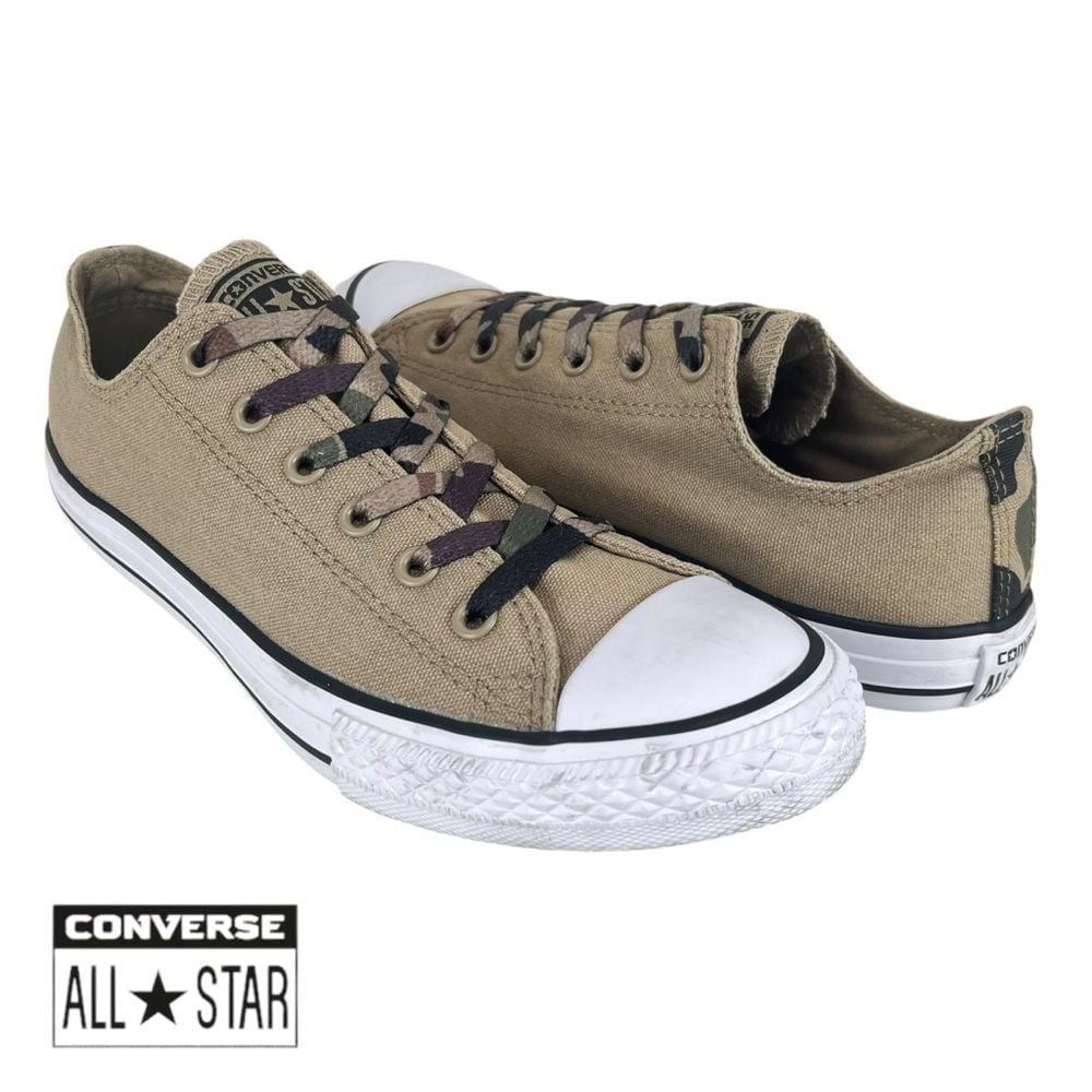 Converse | Junior Size 5 | Chuck Taylor All Star OX Sandy Camo Sneaker Low Top