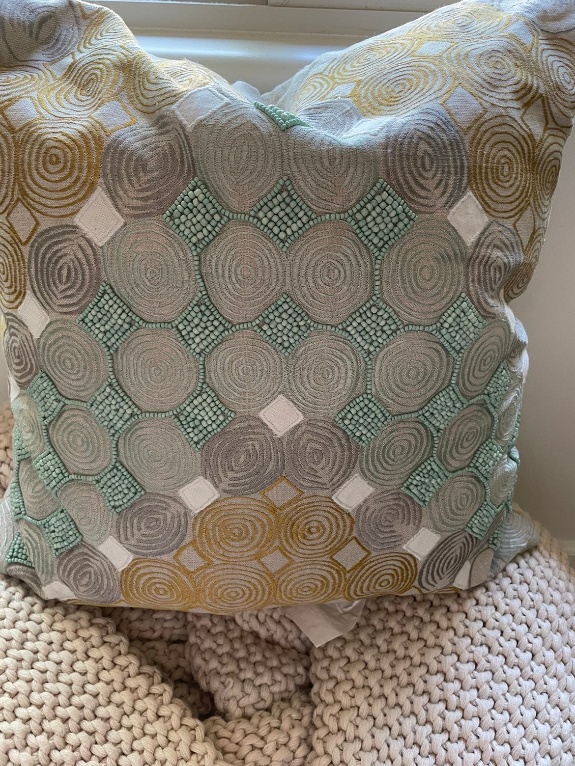 Villa throw pillow