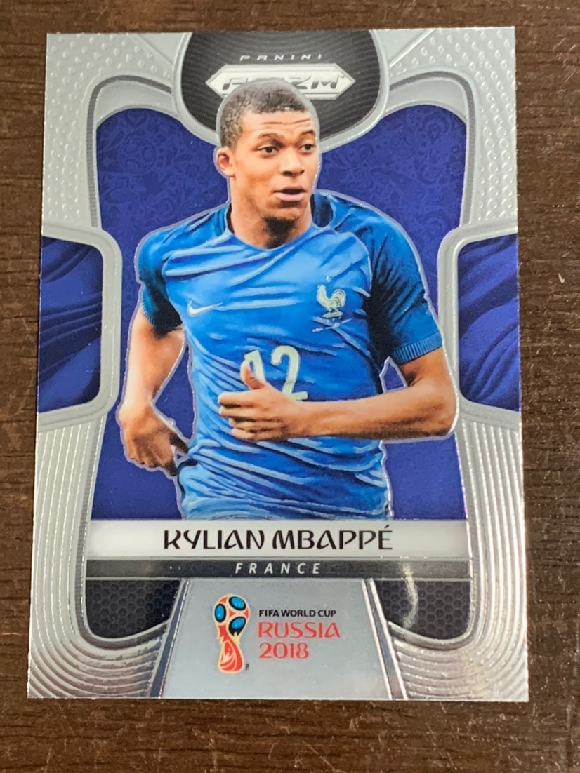 kylian mbappe world cup prizm rookie psa