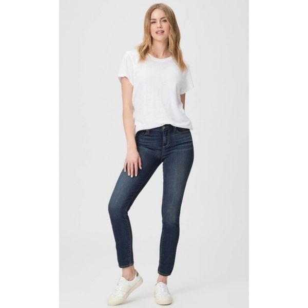 NWT Paige Verdugo Ankle Mid Rise Ulta Skinny Jean/Denim. Size 27.