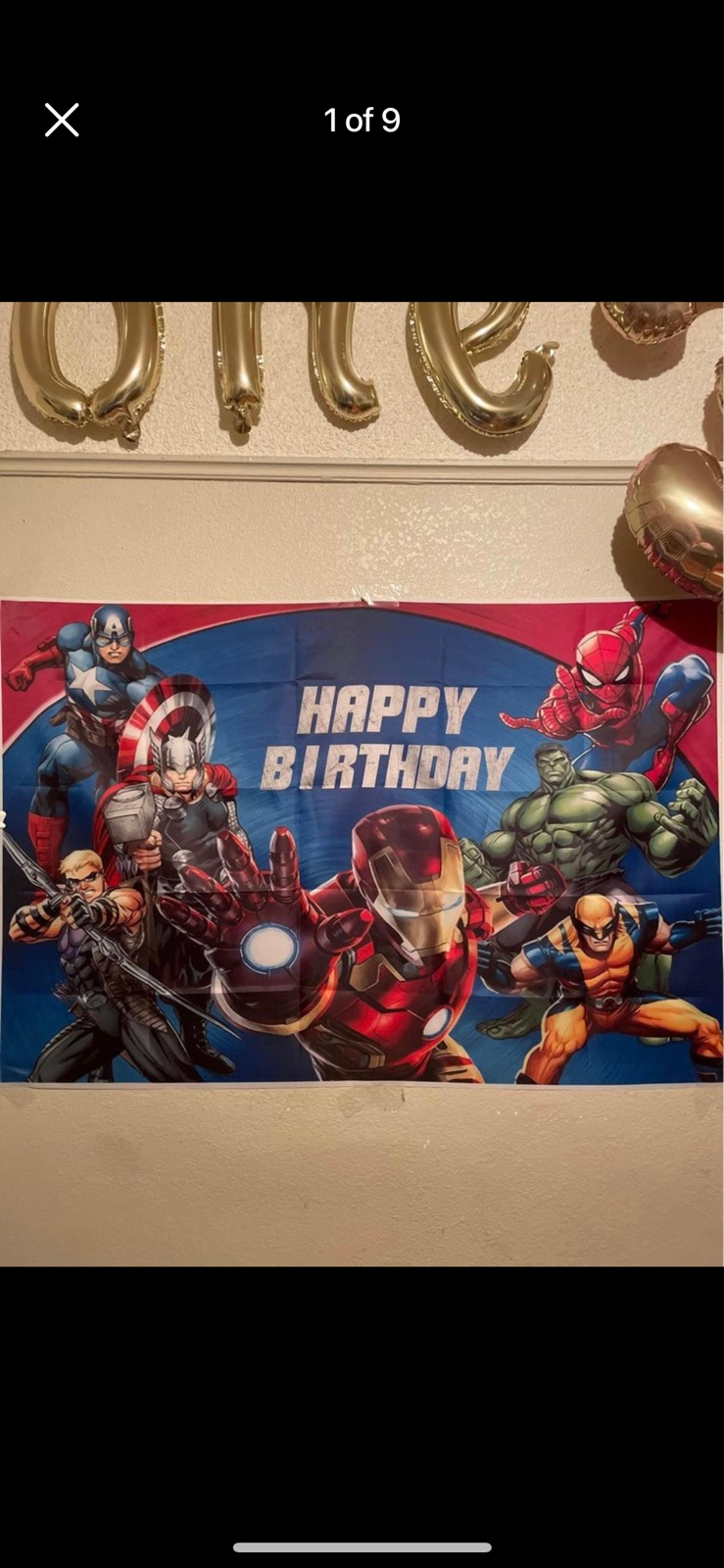 Marvel Party Decorations