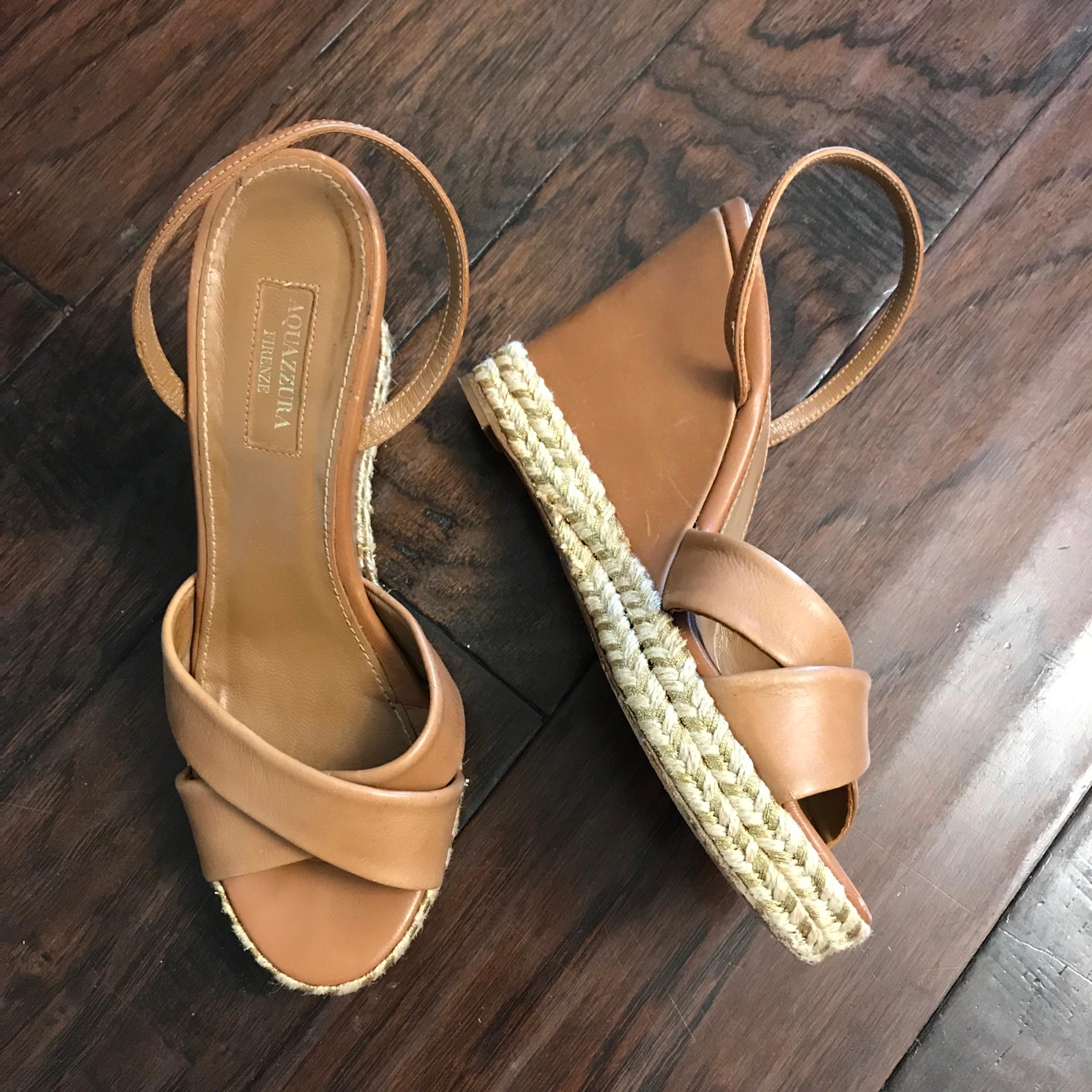 Aquazzura Firenze Wedge Women’s Shoes