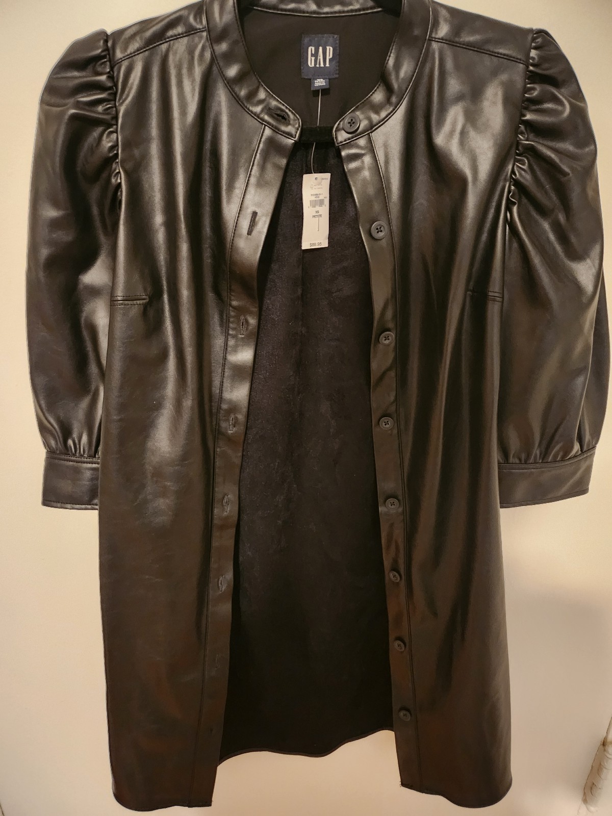 Pleather Dress or Outer layer