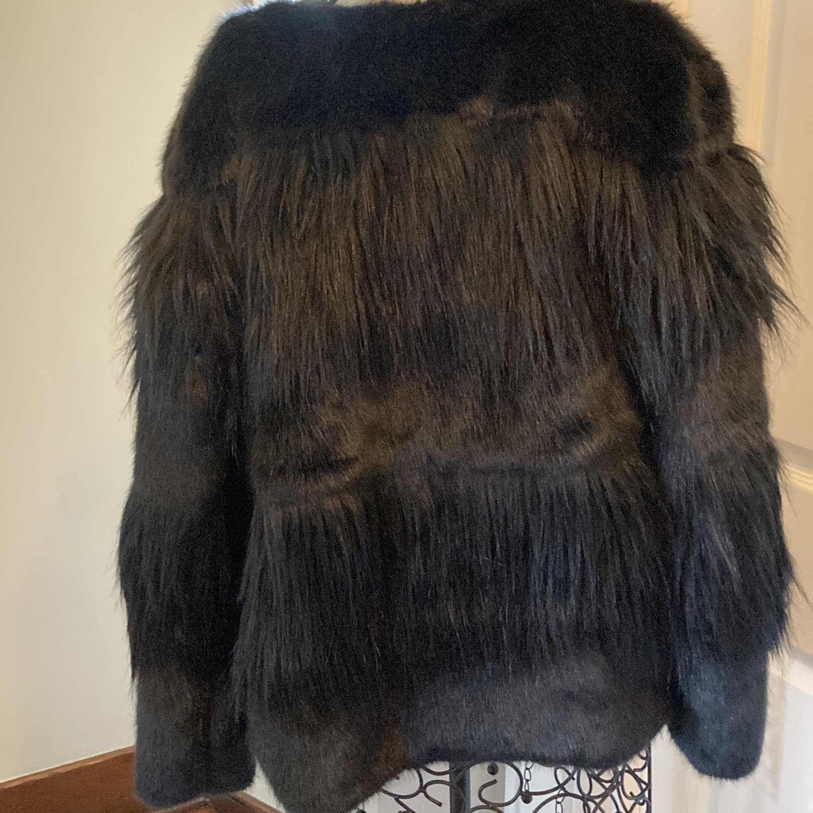 Faux fur coat Zara