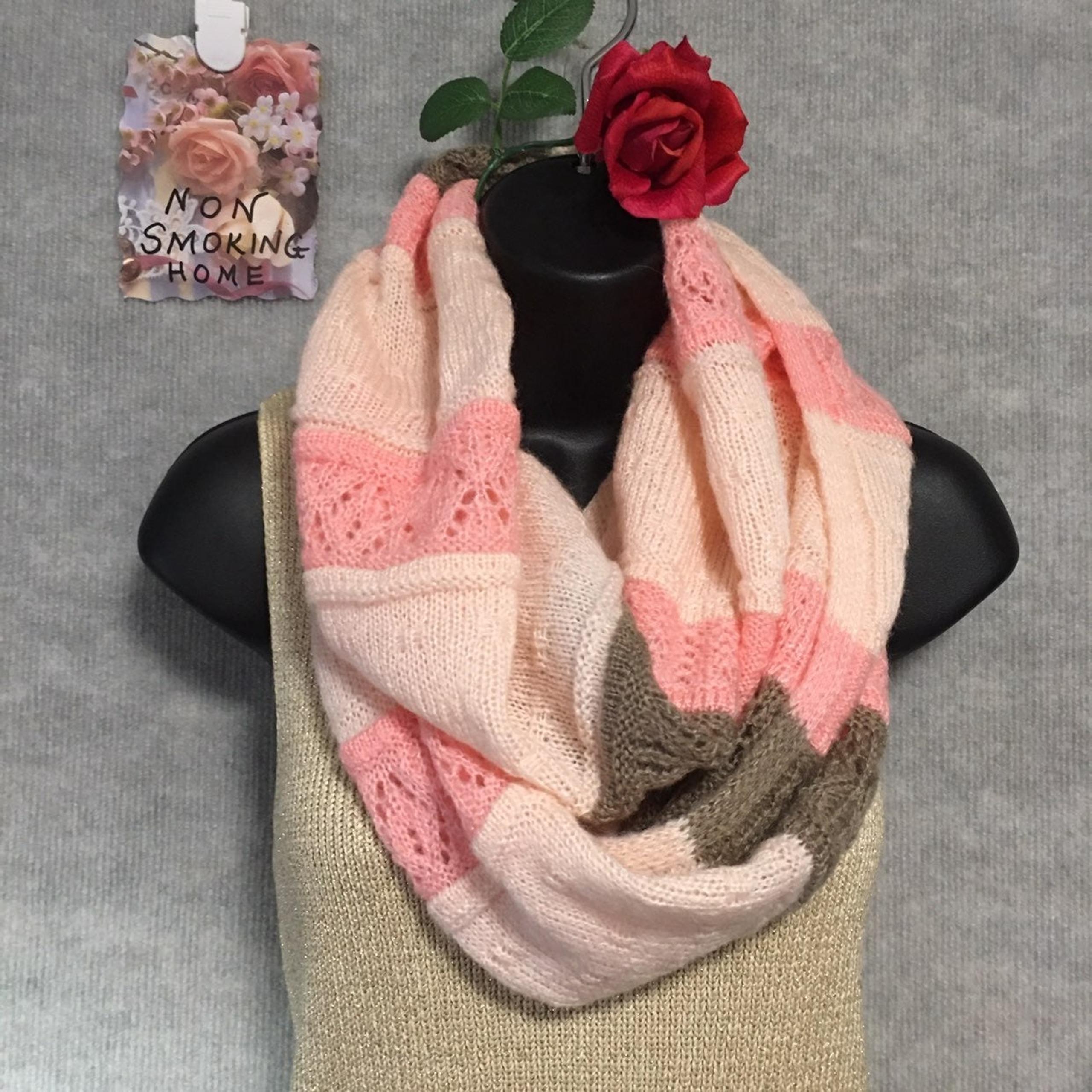 Infinity Scarf PEACH & TAUPE N. Y. & CO.