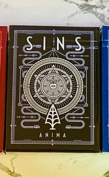 SINS PLAYING CARDS DECK SEALED