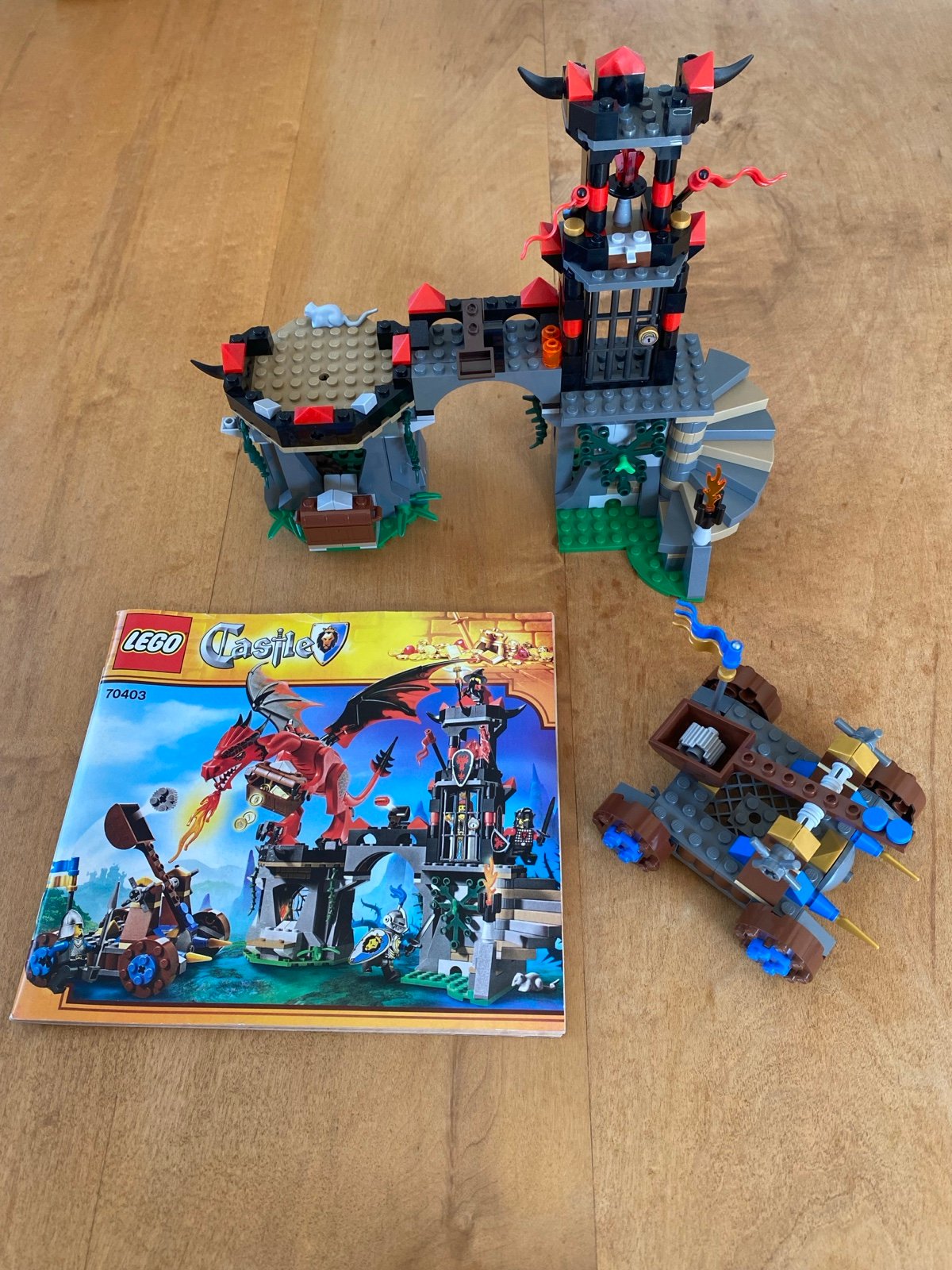 Lego Castle Dragon Mountain Set