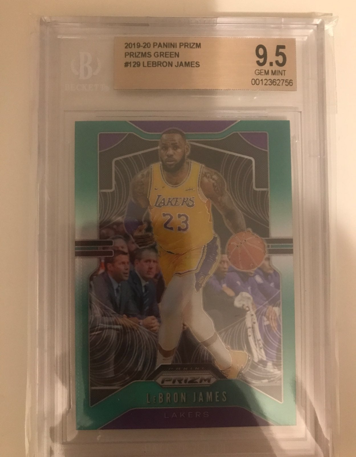 2019-20 panini prizm basketball lebron J