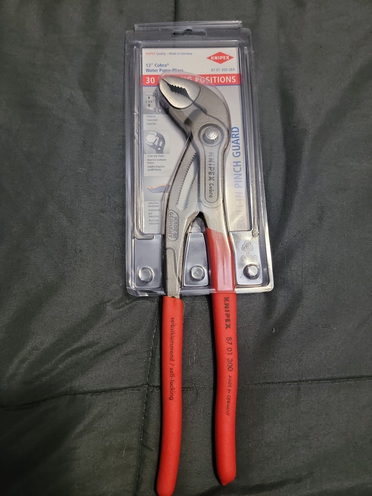 Cobra Water Pump Pliers