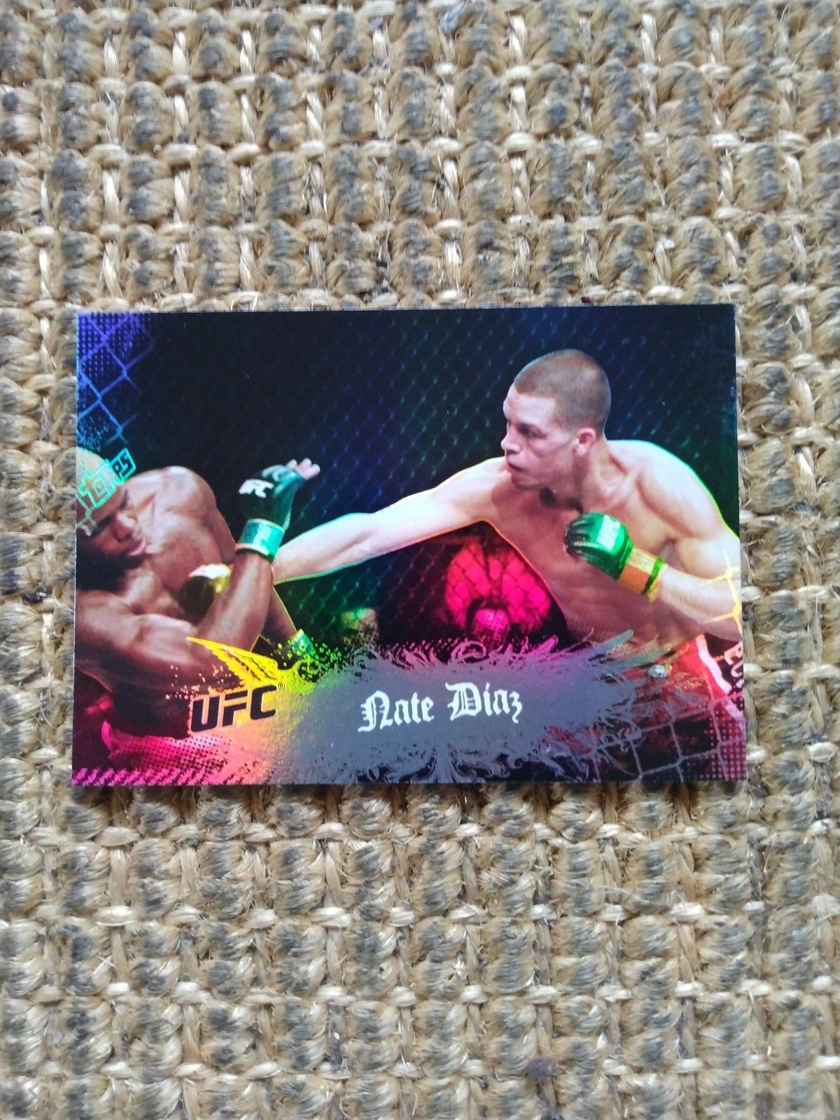 UFC Topps Nate Diaz OUT OF PRINT