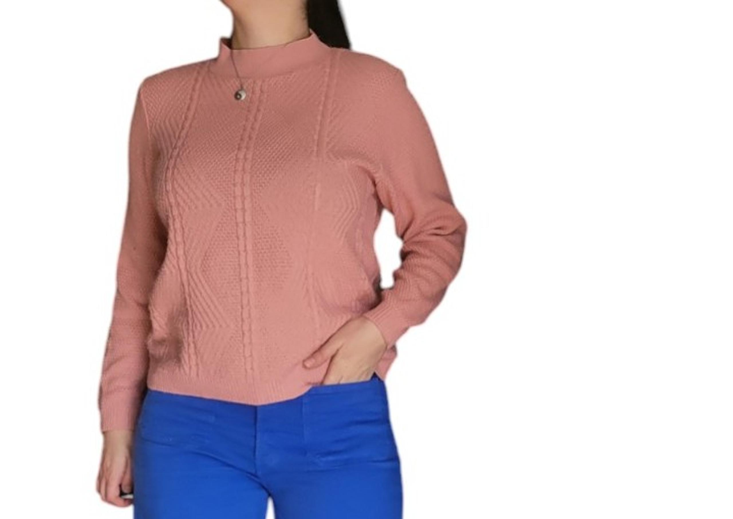 Alfred Dunner sz m cable knit sweater