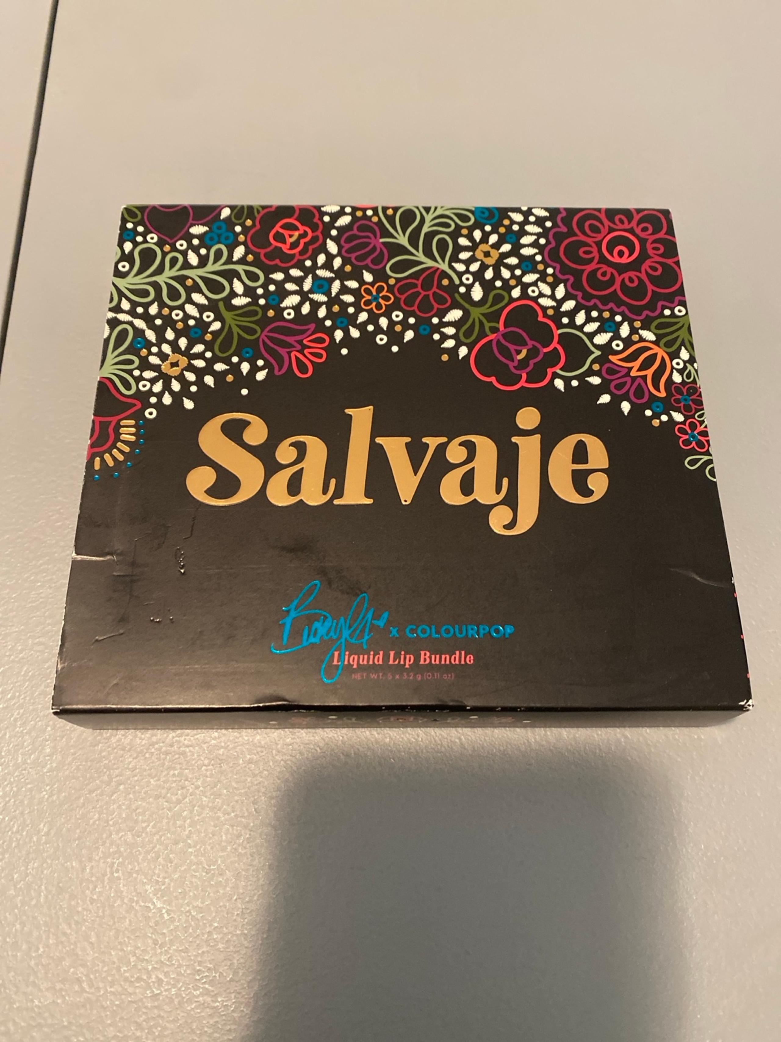 New Colourpop x Becky G Salvaje Liquid Lip Bundle