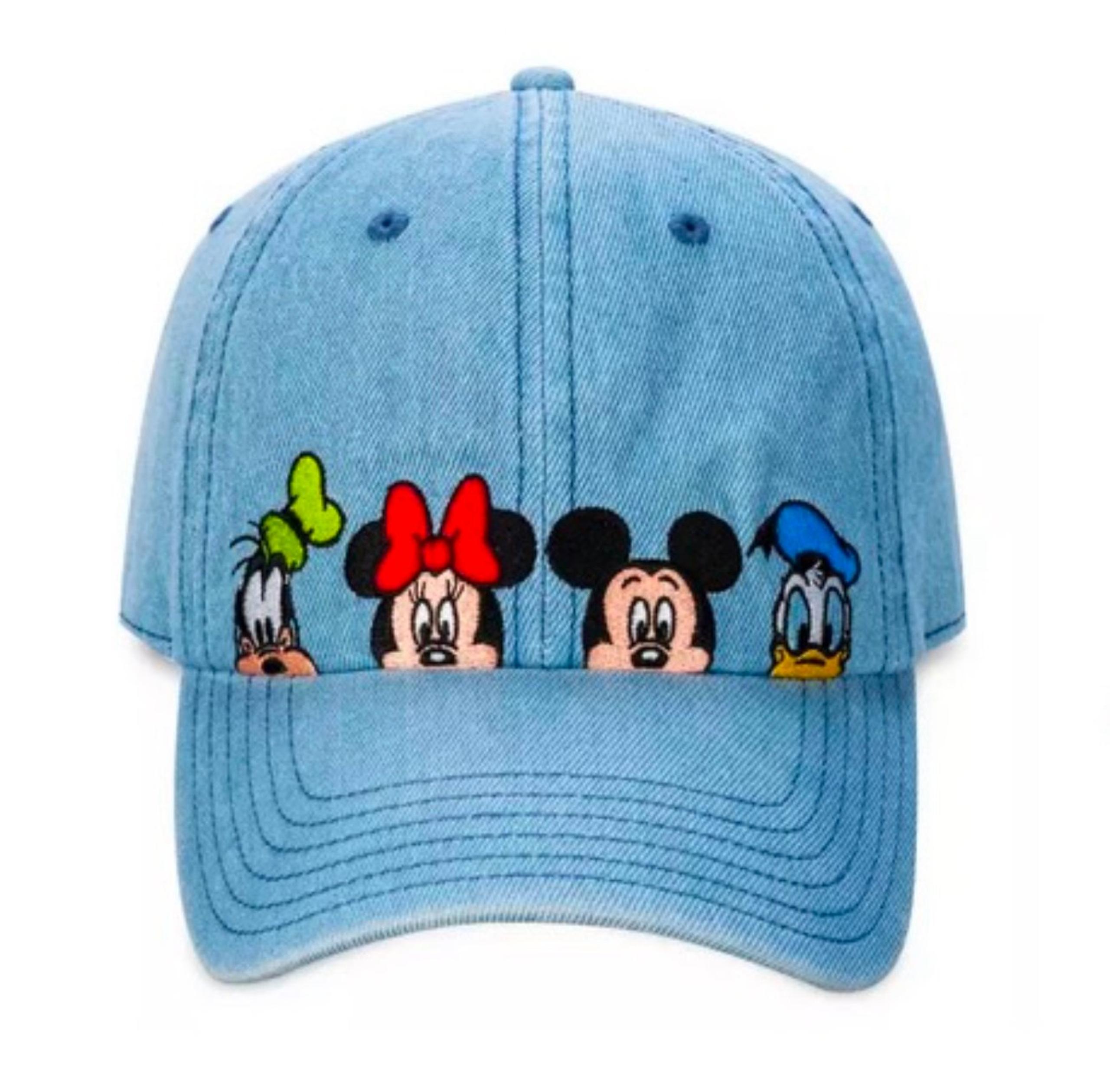 Disney Parks Disneyland Denim Mickey & Friends hat