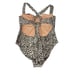 J. Crew Ruched-cup one-piece in leopard print size 20