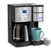 Coffee Center 12-Cup Stainless Steel Coffee Maker and Single-Serve Brewer-HD