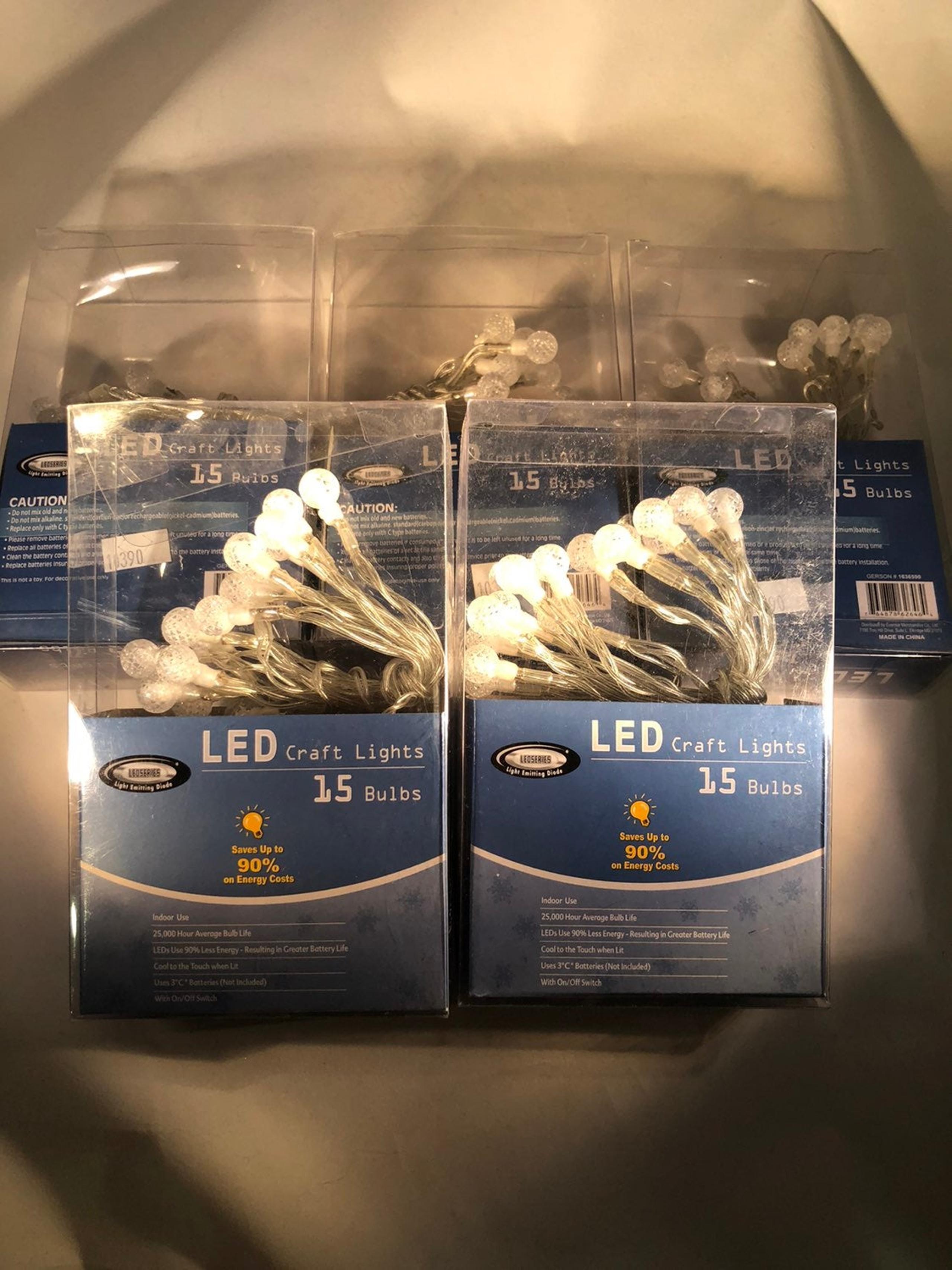 led lights (set of 5)